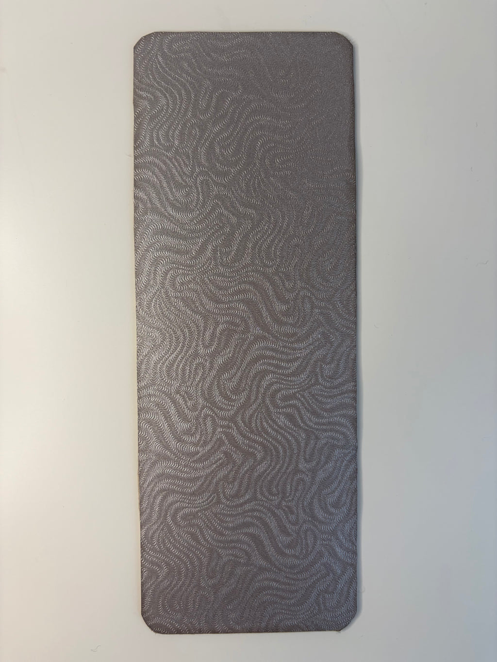 Blue Design with Swirl Backing