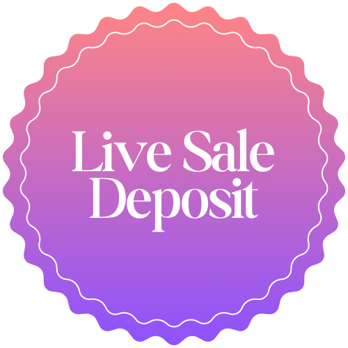 Live Sale Deposit