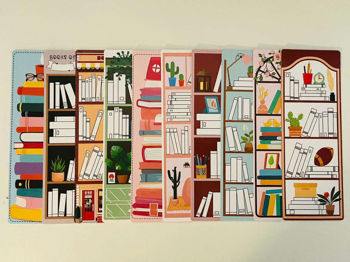 Book Tracker Bookmark Bundle