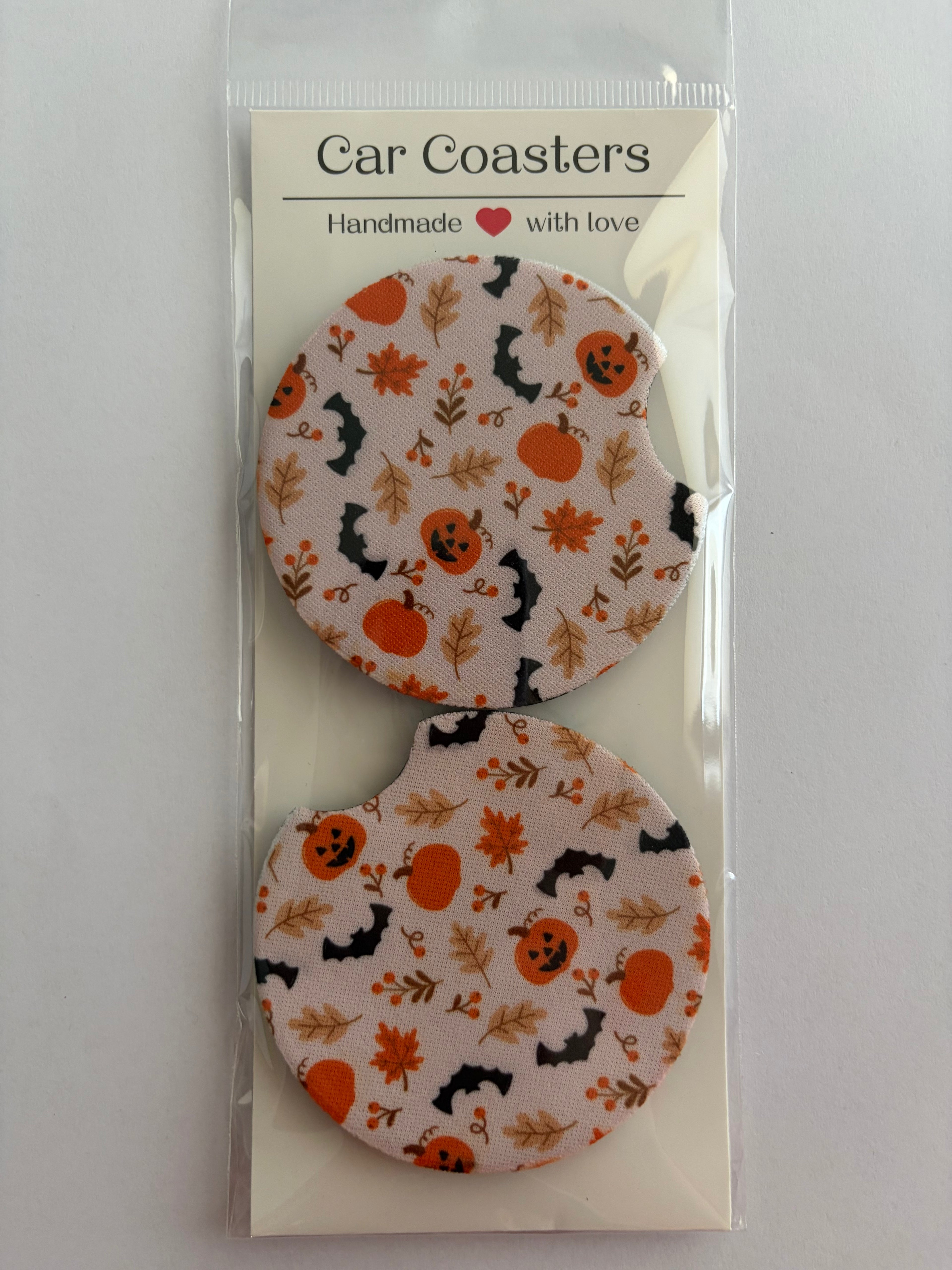 Fall Pattern Car Coasters